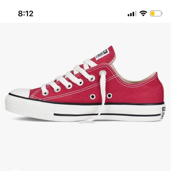 Red Converse sneakers - Picture 13 of 13